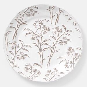 ASTIER DE VILLATTE “Robinson'' Plate in White HANDMADE